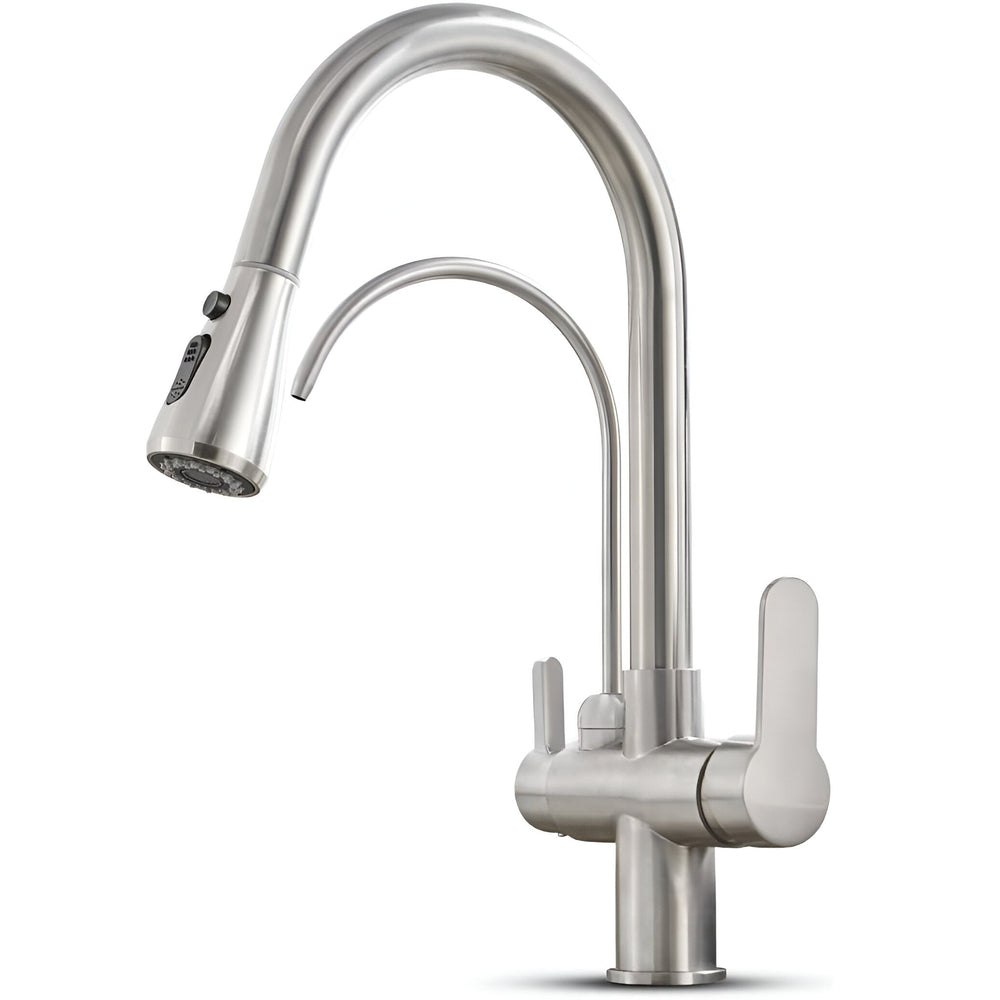 3-Way Faucet Brushed Chrome
